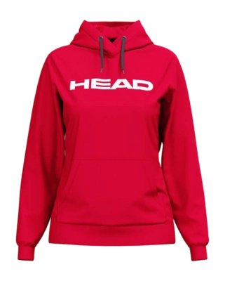Tennistrui HEAD Women Club Original Hoodie Red