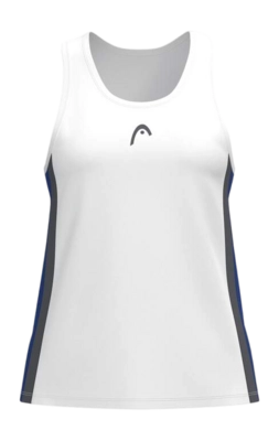 Débardeur HEAD Fille Club 25 Royal White
