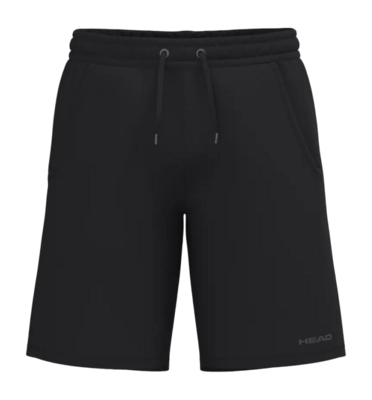 Bermuda Garçon HEAD Club Original - French Terry Doux, Taille élastique Avec Cordon, Poches Latérales