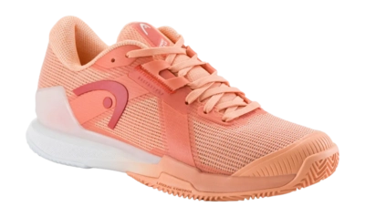 Chaussures de Tennis Head Femme Sprint Pro 4.0 Clay Corail White 25