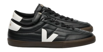 Veja Men Panenka O.T. Leather Black White