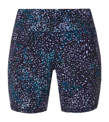Korte broek Sweaty Betty Women Power 6" Biker Blue Aurora Print