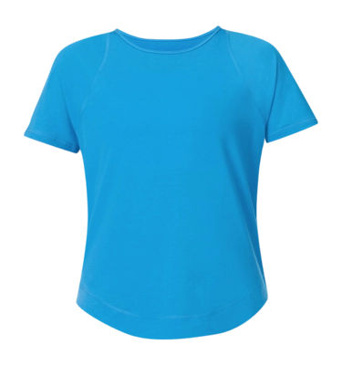 T-Shirt Sweaty Betty Women Breathe Easy Tidal Blue