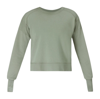 Trui Sweaty Betty Women After Class Crop Willow Green