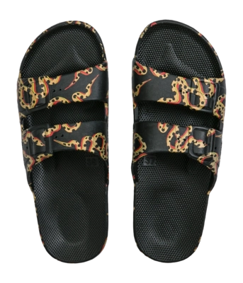 Slipper Freedom Moses Kids Serpant Black Multi