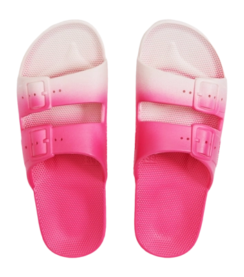 Slipper Freedom Moses Kids Fuchsia Multi