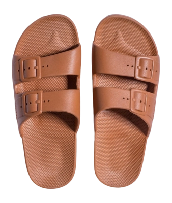 Flip Flops Freedom Moses Paz Toffee Unisex Caramel