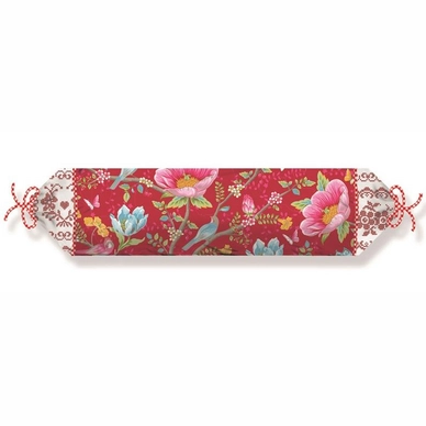 Sierkussen Pip Studio Chinese Garden Red Katoen (22 x 70 cm)