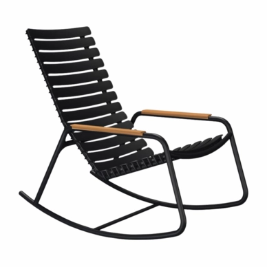 Schommelstoel Houe Reclips Rocking Chair Bamboo Black