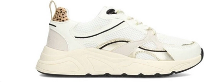 Sneaker POSH by Poelman Women Kae White With Gold Combination