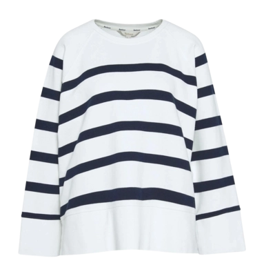 Jumper Barbour Women Delaney Cloud Stripe