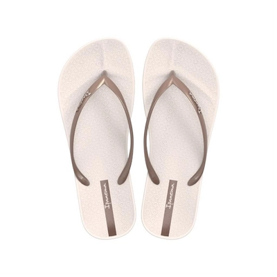 Flip Flops Ipanema Anatomic Shine Damen Beige / Copper