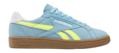 Baskets Reebok Women Club C Grounds UK Digital Blue/Solar Acid Yellow/Gum