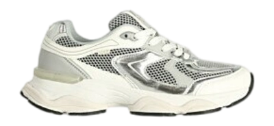 Sneaker Mexx Norah Damen Grey / Silver / White
