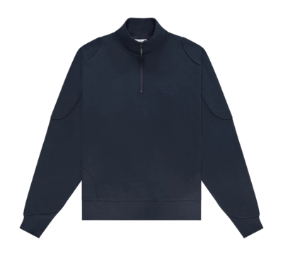 Half-Zip Pullover The New Originals Emblem Herren Stock Navy