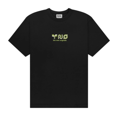 T-shirt The New Originals Homme Supergraphic Tee Black Lime Punch