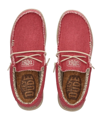 Slipper HEYDUDE Homme Wally Braided Pompeian Red