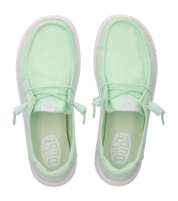 Slipper HEYDUDE Femme Wendy Stretch Canvas Bay Blue