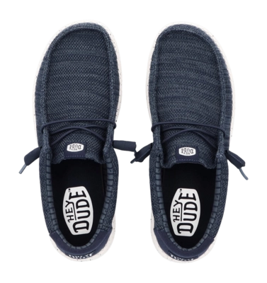 Slipper HEYDUDE Homme Wally Stretch Sox Navy
