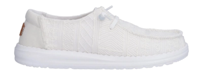 Slipper HEYDUDE Femme Wendy Crochet Lace White