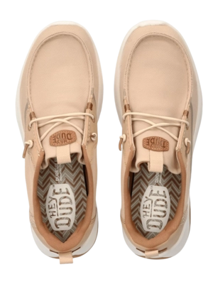 Instapper HEYDUDE Men Wally Drift Mesh Irish Cream White
