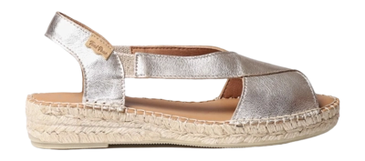Espadrilles Toni Pons Damen Elda-P Platinum