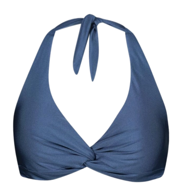 Bikini Top Barts Women Isla Cross Halter Denim