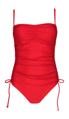 Swimsuit Barts Women Kelli Bandeau One Piece Red