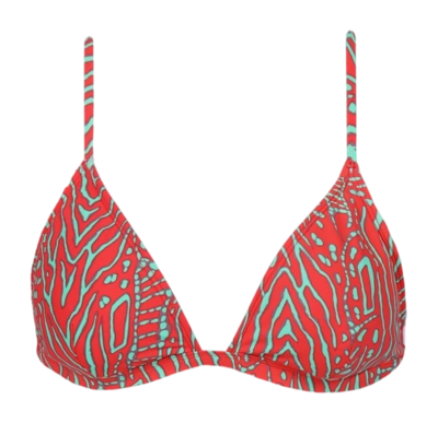 Haut de Bikini Barts Femme Anangu Triangle Fixe Red