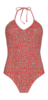 Maillot 1 Pièce Barts Femme Anangu V-Neck One Piece Red