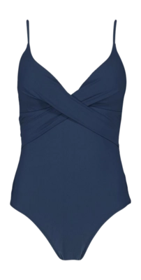 Badpak Barts Women Solid Shaping One Piece Navy