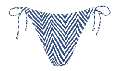 Bikinihose Barts Yankun Cheeky Tanga Damen Blue / White