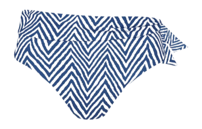 Bikinihose Barts Yankun High Waist Briefs Damen Blue / White