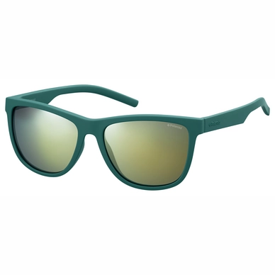 Zonnebril Polaroid PLD 6014/S Green / Grey Gold Mirror Polarized