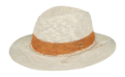 Hut Barts Ponui Hat Unisex Off-White / Terra