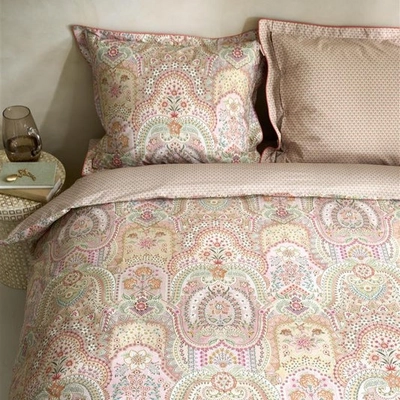 Duvet Pip Studio Jabali Flower Coral Red Percale