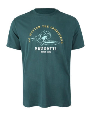 T-Shirt Brunotti Men Leeway Fuel Green
