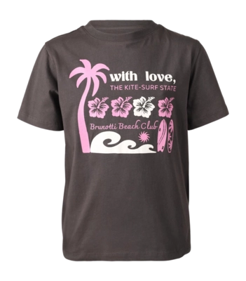 T-Shirt Brunotti Braey Mädchen Pirate Black