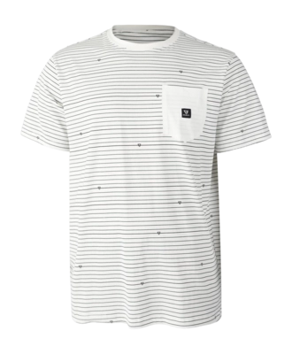 T-Shirt Brunotti Men Axle Stripe Icon Stripe Snow