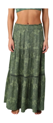 Skirt Brunotti Women Romya Two Tone Flower Juniper