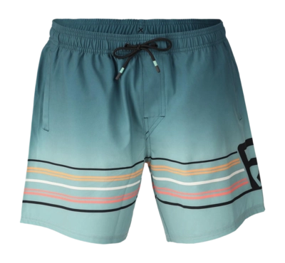 Maillot de Bain Brunotti Homme Bru conic Stripe Gradient Stripe Bottle Green