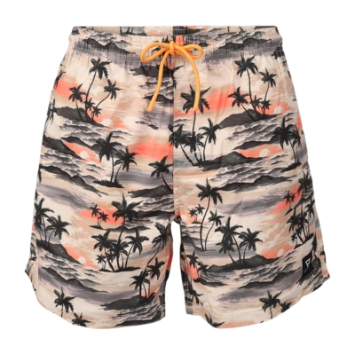 Zwembroek Brunotti Men Cester AO Sunset Palm Ginger