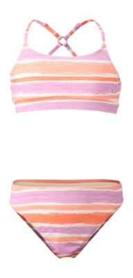 Bikini Brunotti Girls Sofia Stripe Watercolour Horizon Aqua Snow 25