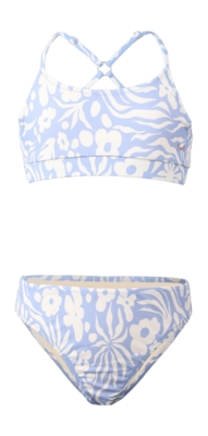 Bikini Brunotti Girls Sofia Swirl Floral Aqua Bluebell