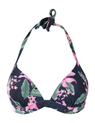 Bikini Top Brunotti Women Lisselot Tropicana Indigo Blue