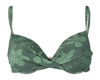 Bikinitop Brunotti Women Stefana Leaf Top Two Tone Flower Juniper