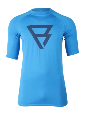 Zwemshirt Brunotti Men Waveguard Rashguard Neon Blue