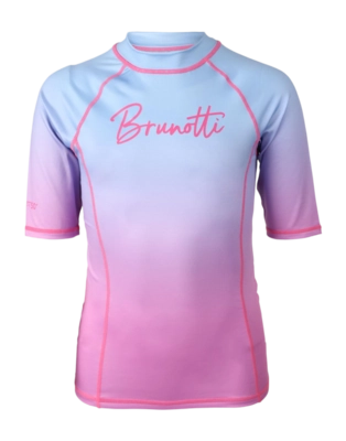 Schwimmshirt Brunotti Lineas Rashguard Mädchen Gradient Bluebell