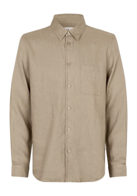 Chemise Samsoe Samsoe Homme Liam NF Greige