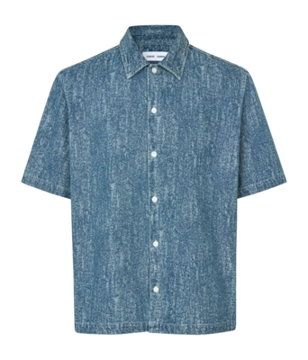 Shirt Samsoe Samsoe Men Saayo X Washed Denim
